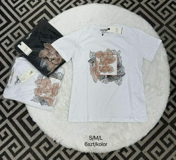 Bluzki damskie Roz S-M-L, Mix kolor Paczka 6 szt